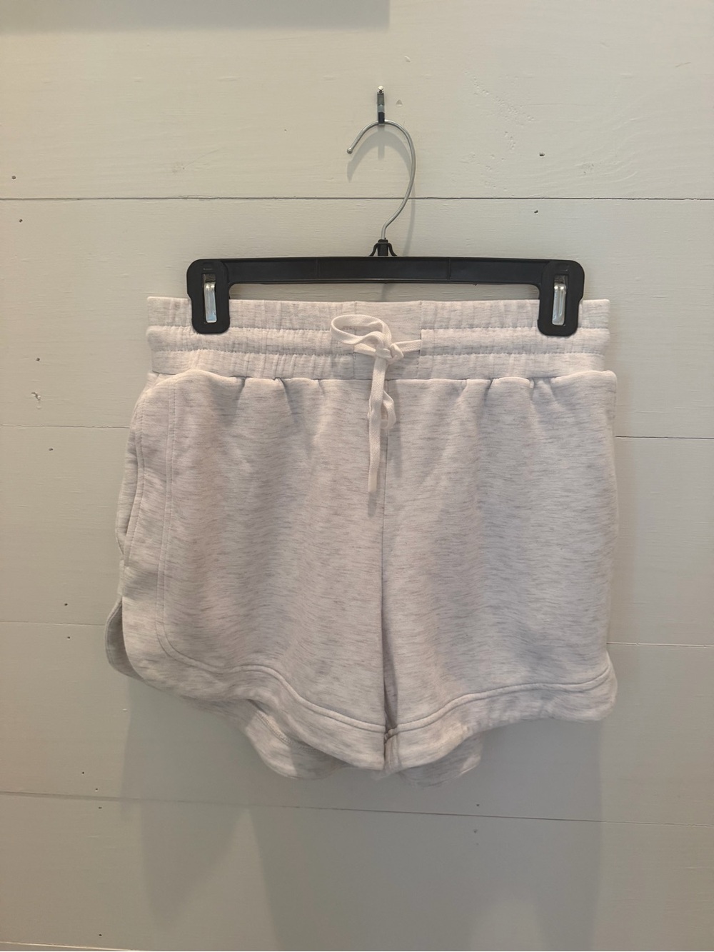 Varley Ollie High Rise Short 3.5 in Ivory Marl